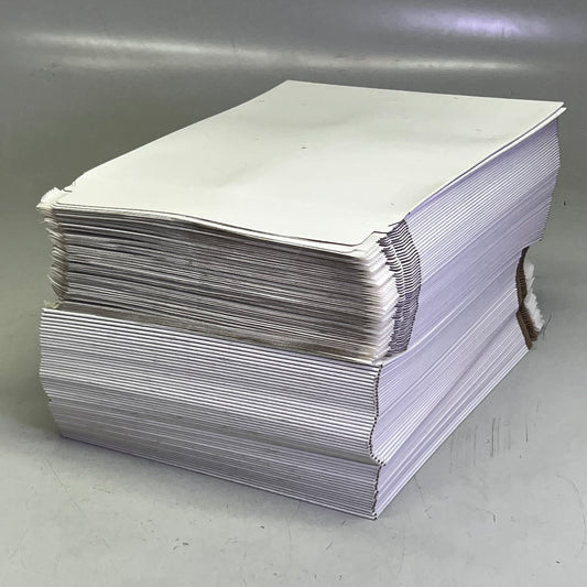 STAY FLATS (100 PACK) White Mailers Sz 11" x 13.5" RM3SS