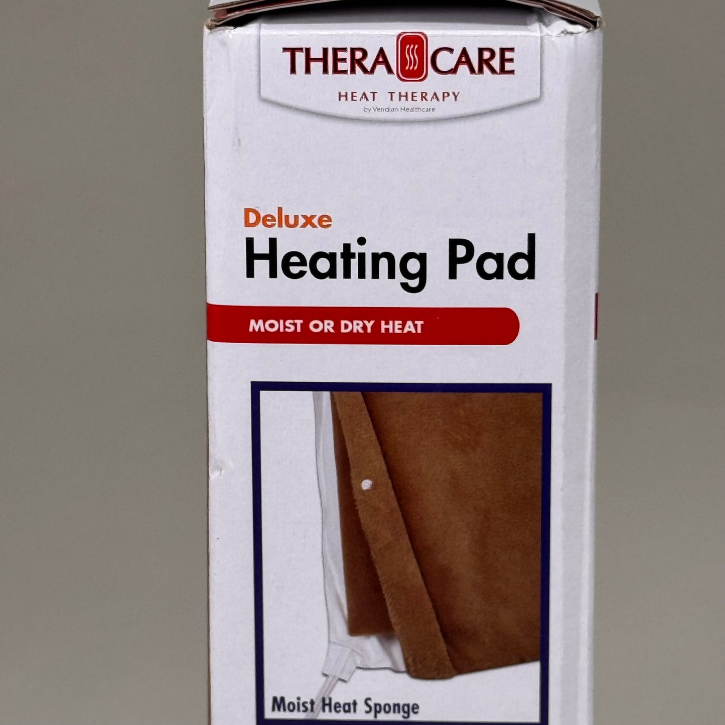 THERACARE (2 PACK) Deluxe Heating Pad 4 Heat Settings Micro Plush 12" x 15"