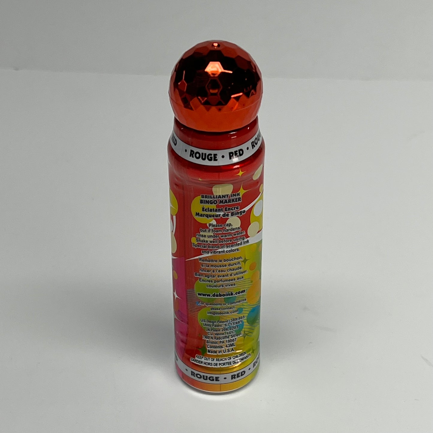 DAB O INK (12 PACK) Sunsational Bingo Marker Bright Ink 43ml/1.4 oz Red C26