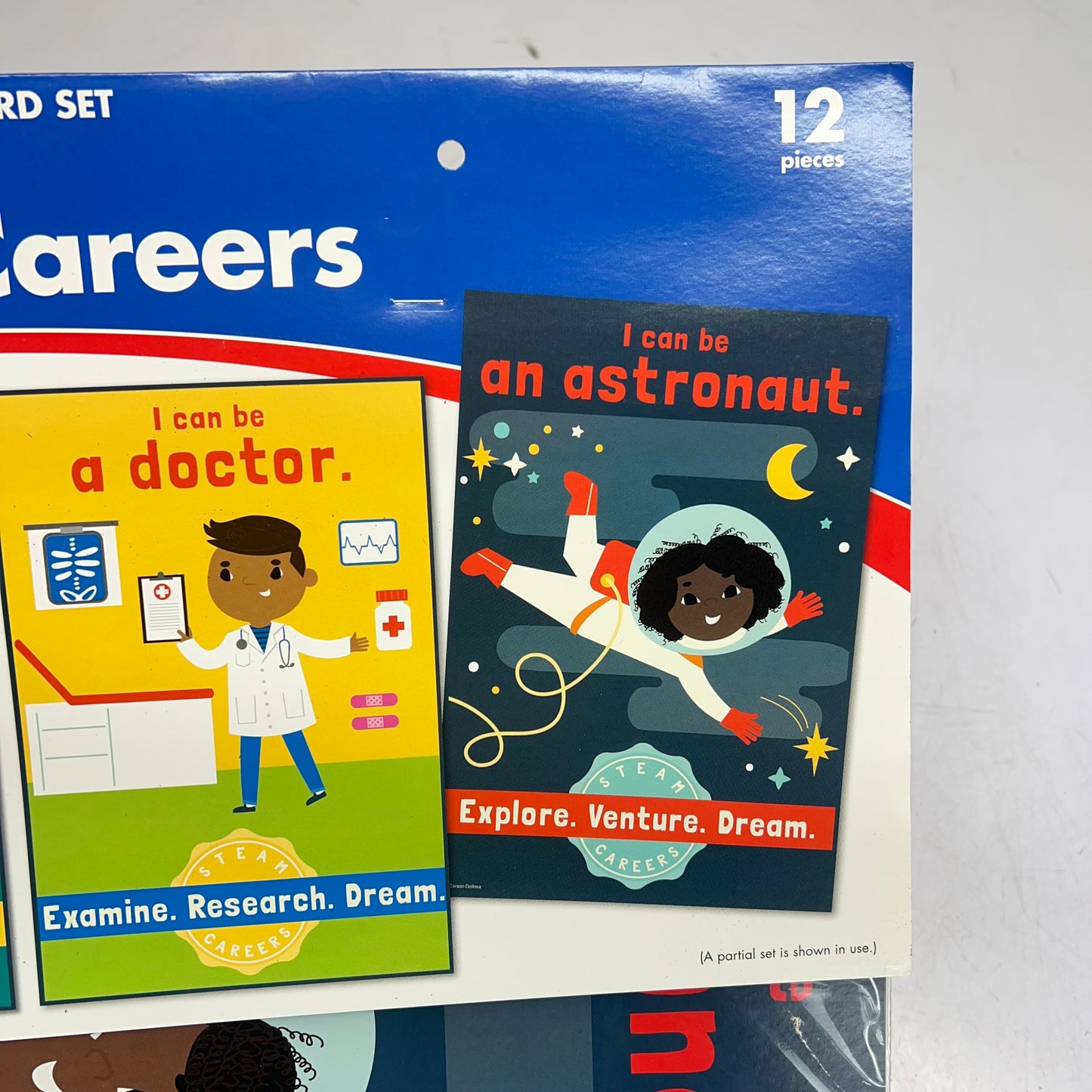 CARSON DELLOSA Education Steam Careers Bulletin Board Set 12 Pieces  CD-110383