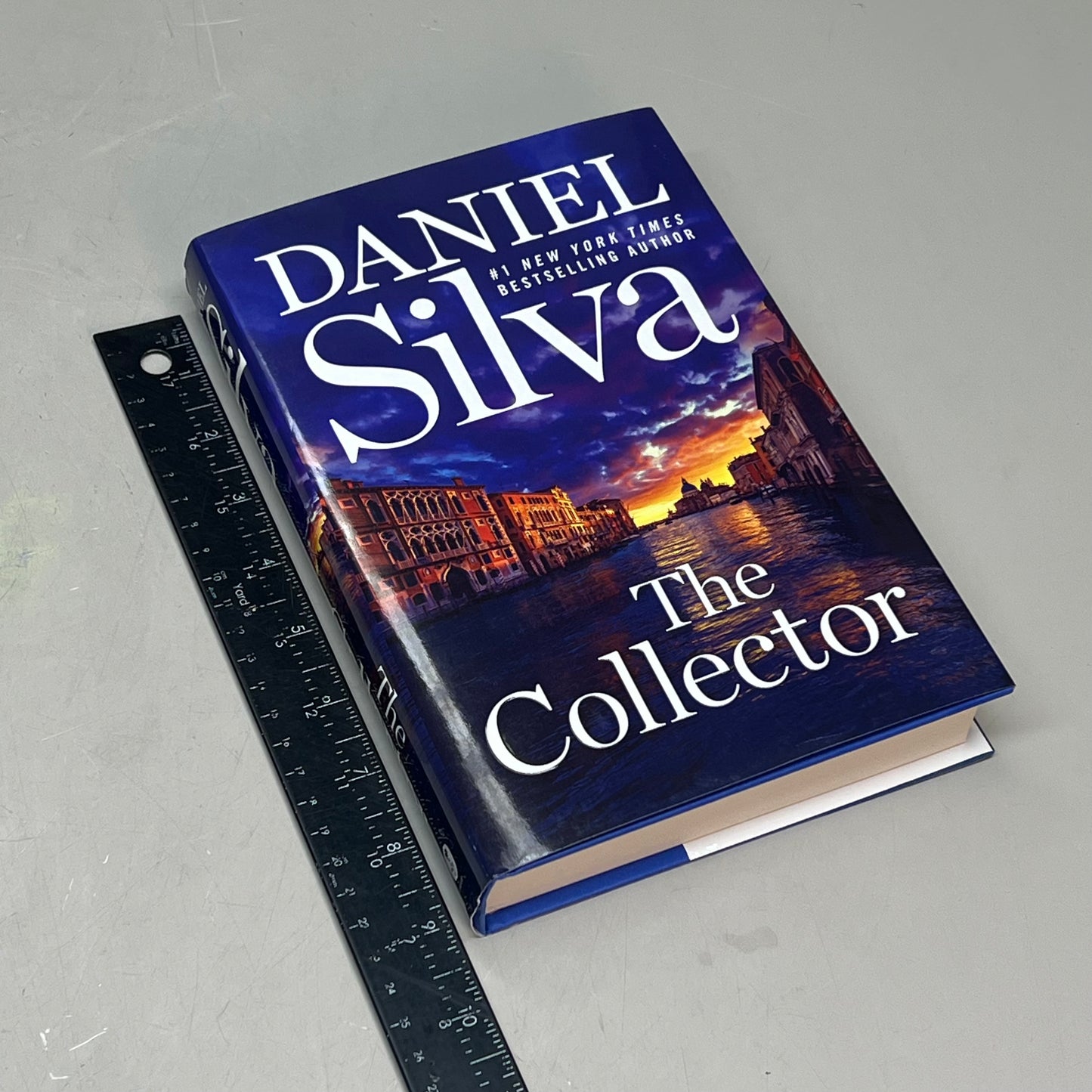 THE COLLECTOR  A Spy Fiction Master Thief Novel By Daniel Silva Hardback Book