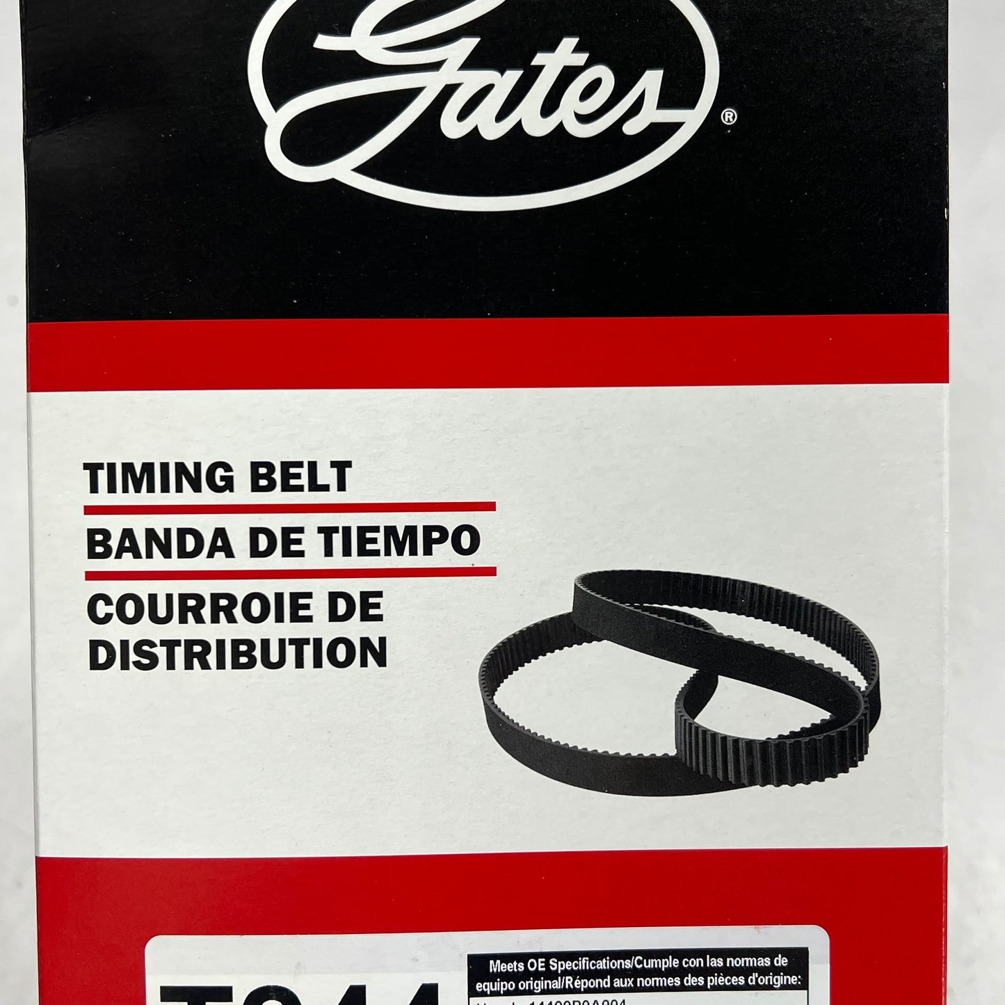 GATES Power Grip Timing Belt for Acura, Honda & Isuzu  112 Teeth 42" Length T244