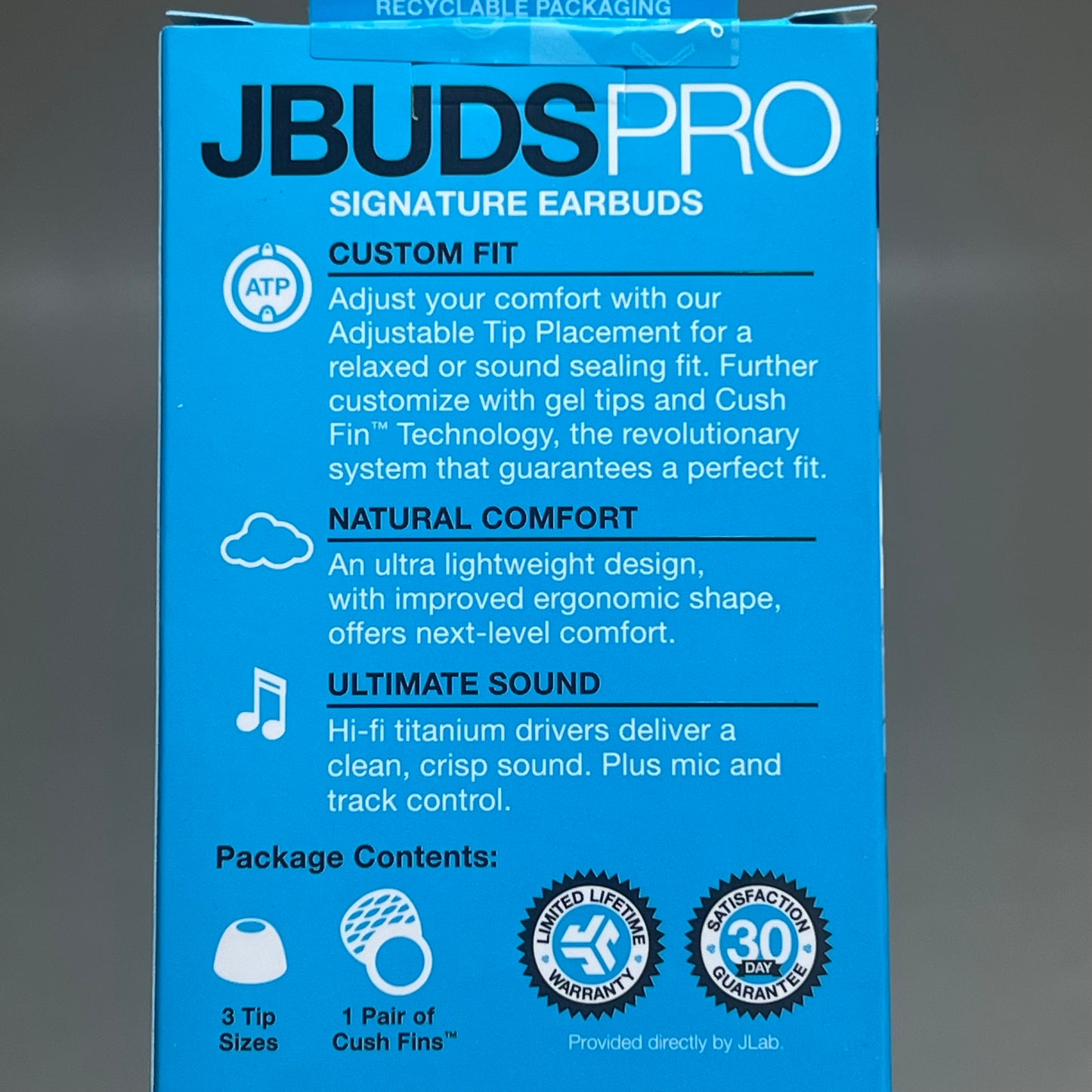 JLAB JBuds Pro Wired Signature Earbuds 10hr Playtime Teal/Black EPRORTEAL123