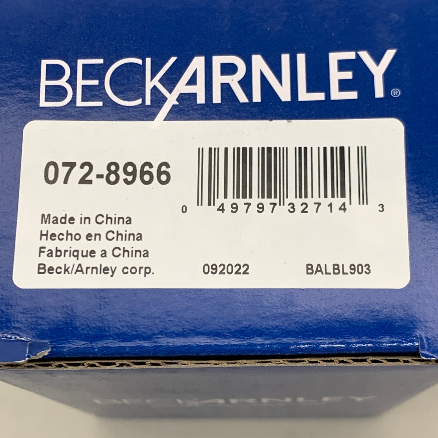 BECK ARNLEY Drum Brake Wheel Cylinder for Suzuki, Chevrolet & Geo Vehicles 072-8966