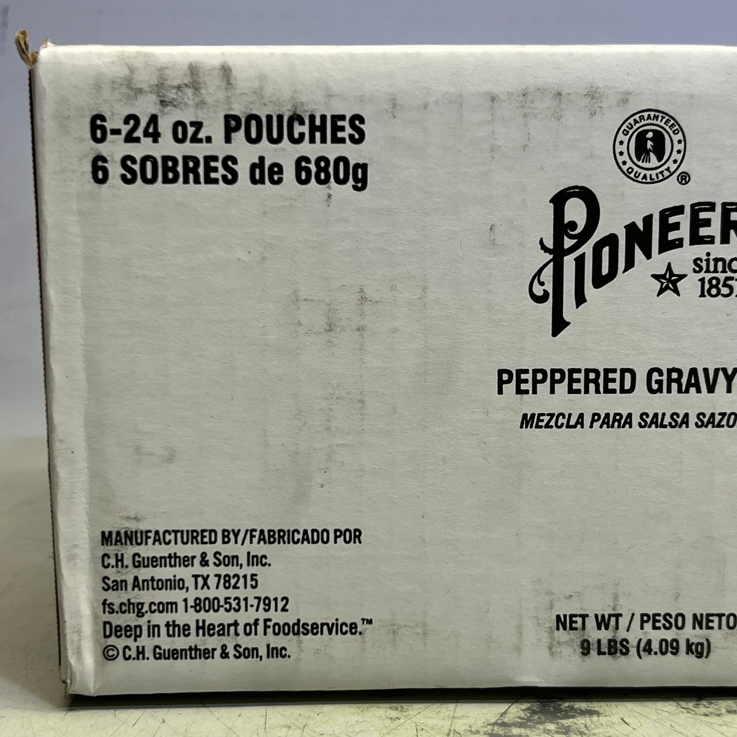 ZA@ PIONEER (6 PACK) Peppered Gravy Mix 24 oz. 212642 A