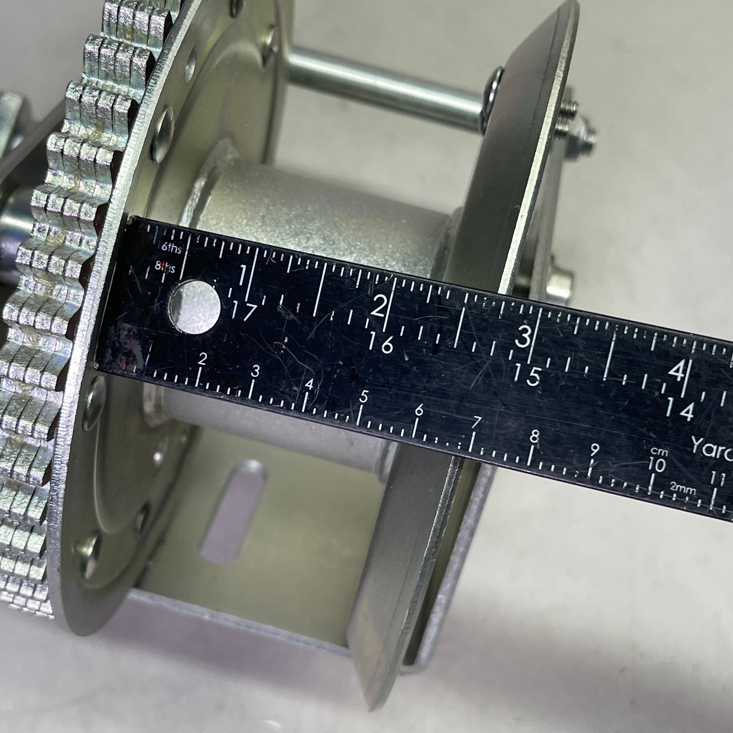 FULTON Automatic Brake Hand Winch, 1500-Lb. Load Capacity 143101