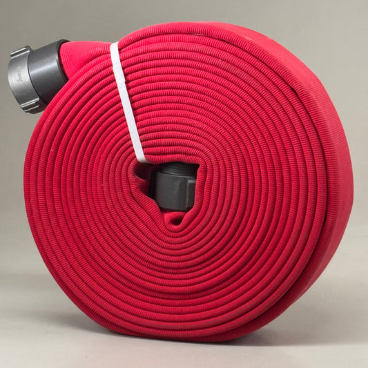 SNAP-TITE Double-jacketed Municipal Fire Hose W/ Couplings 2.5"x50' Red 8D25X50R25N