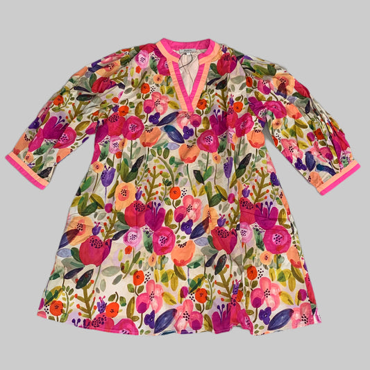 AVARA Grace Dress Women's Sz L Floral 14707-4