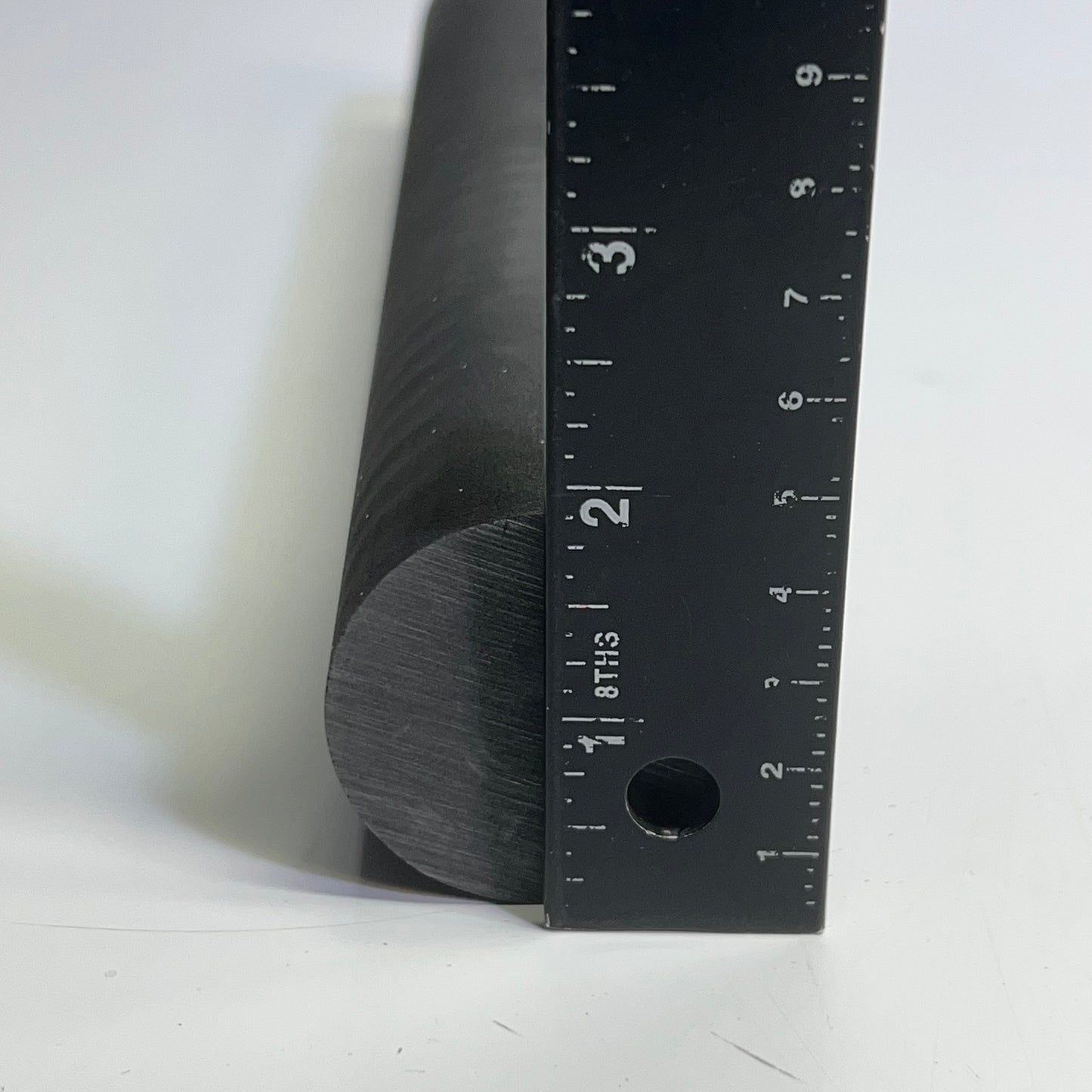 SGL CARBON Natural Charcoal Round Rod Sz 1.75"D x 1 ft.