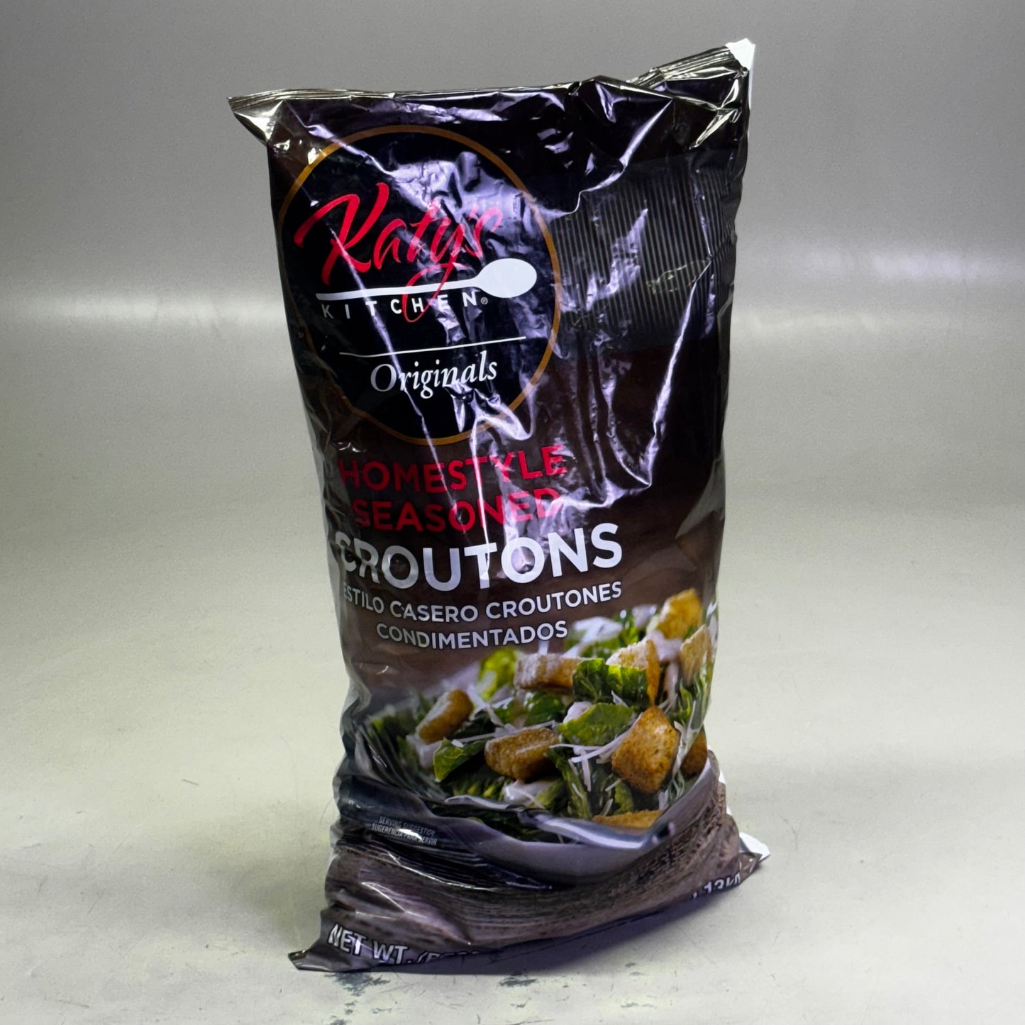 KATY'S (2 PACK) Homestyle Seasoned Croutons 40 oz Black BB 04/26