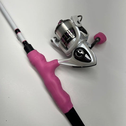 ARDENT Comfort Grip Combo Primo 5.1:1 Gear - 4+1 Ball Bearings 2000 Reel Pink