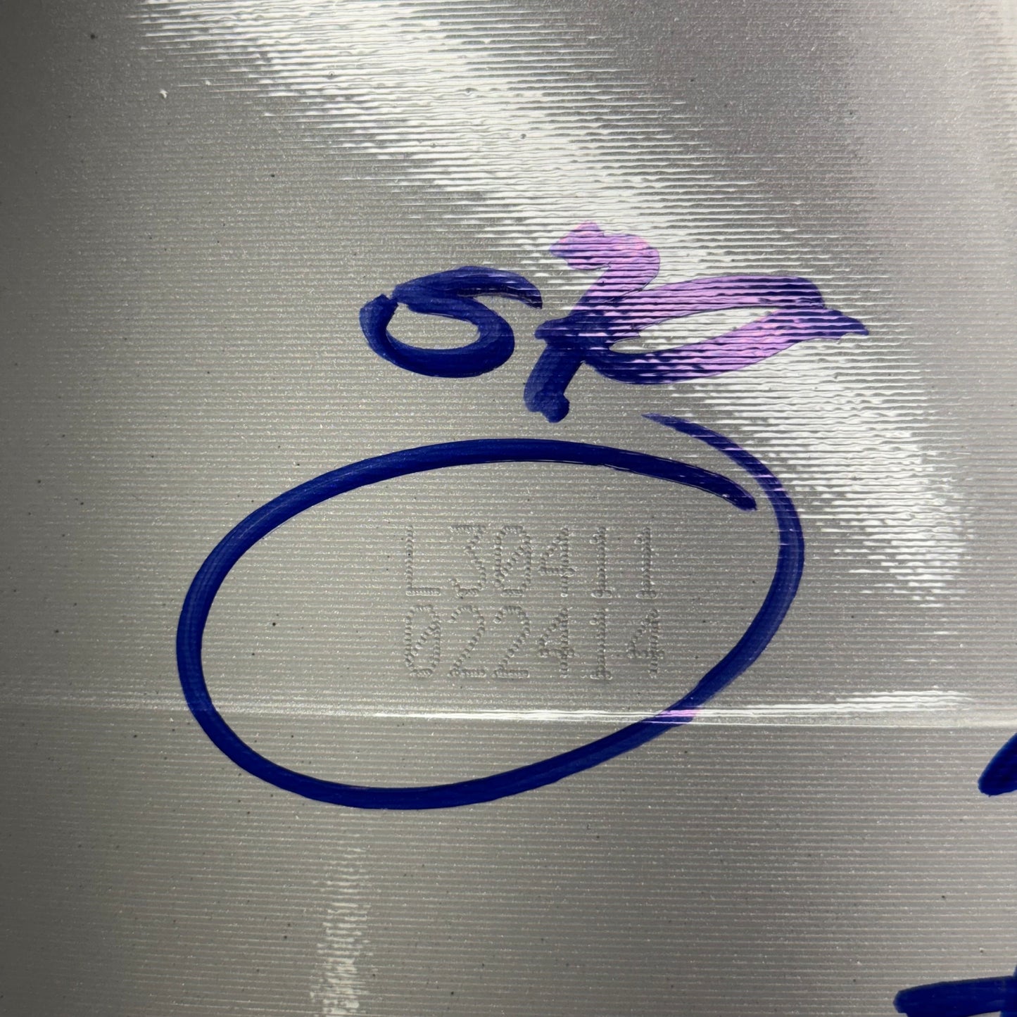 PRIME WHEEL CORPORATION 2020 Tesla Model Y Wheel Rim Sz 20" D, Gray 96958