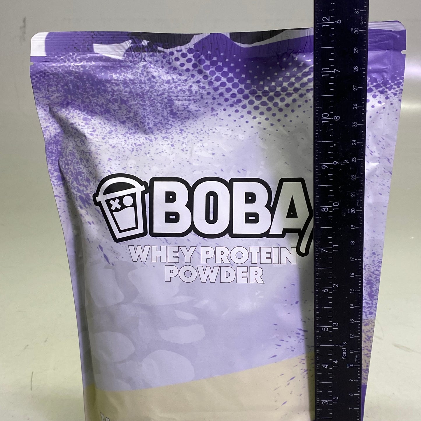 BOBA NUTRITION 25 Servings Whey Protein Powder 30 oz BB 01/28
