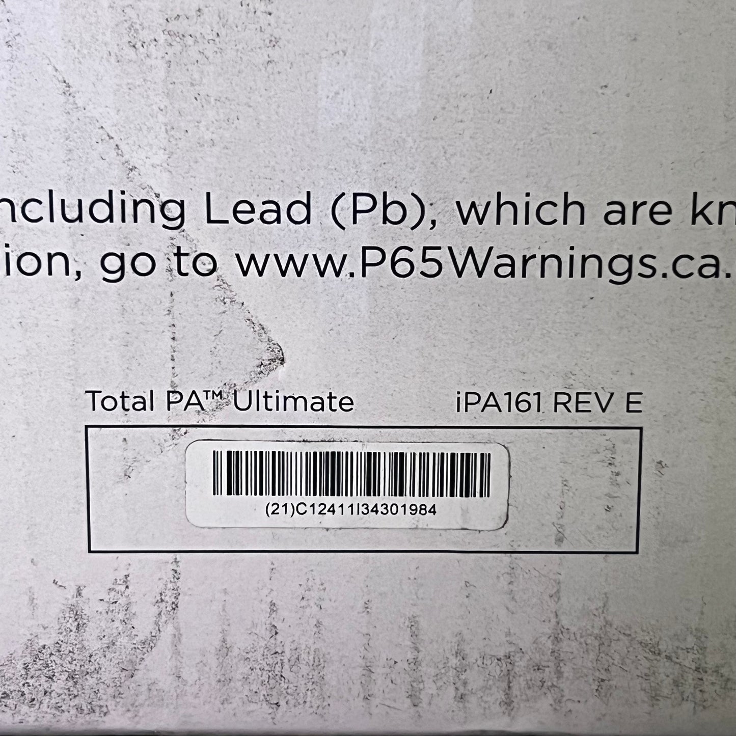 ION MFG Total PA Ultimate Bluetooth PA Speaker System Black IPA161REV E (New Other, Distressed Box)