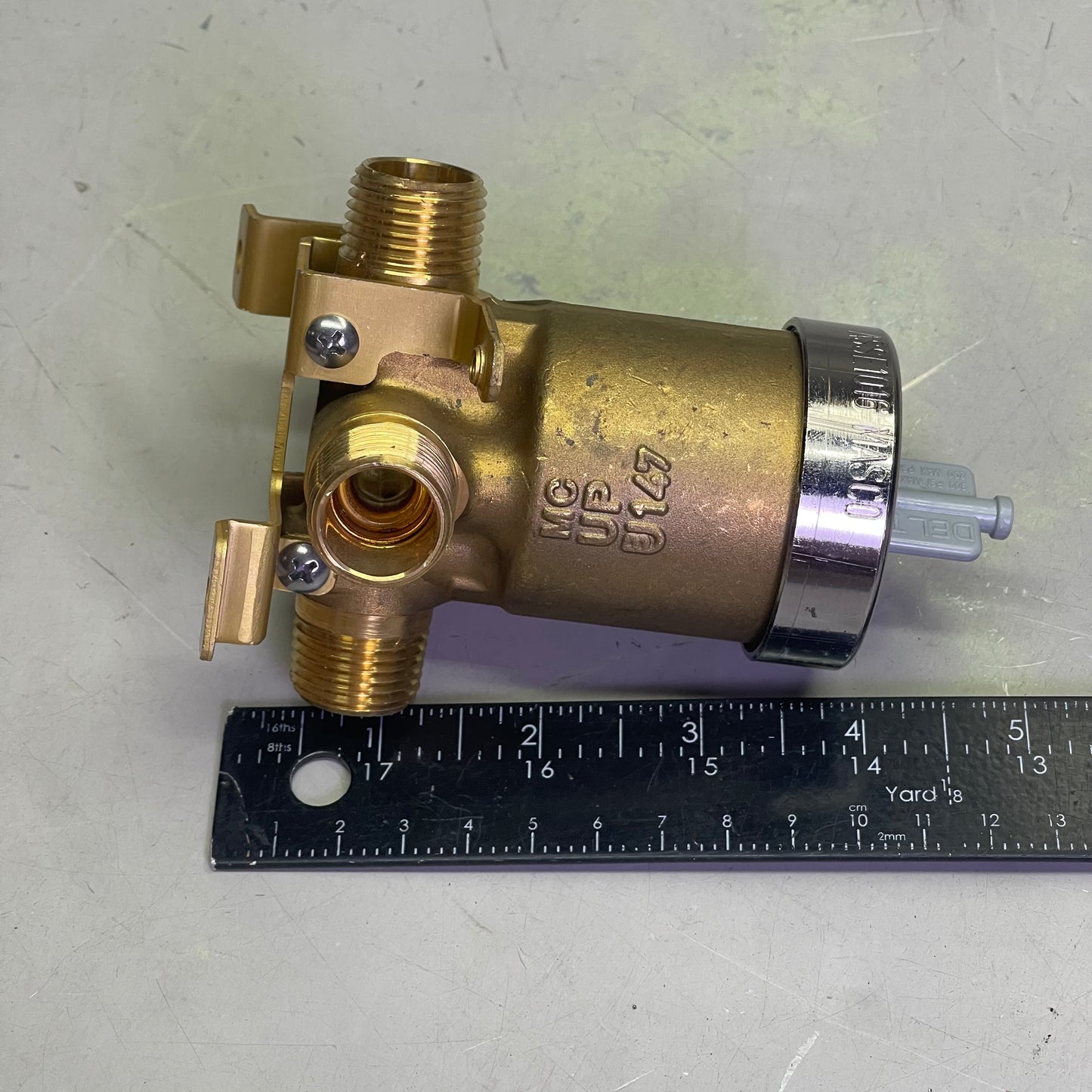 DELTA MultiChoice Universal Mixing Rough-In Valve Body Brass R10000-UNBX