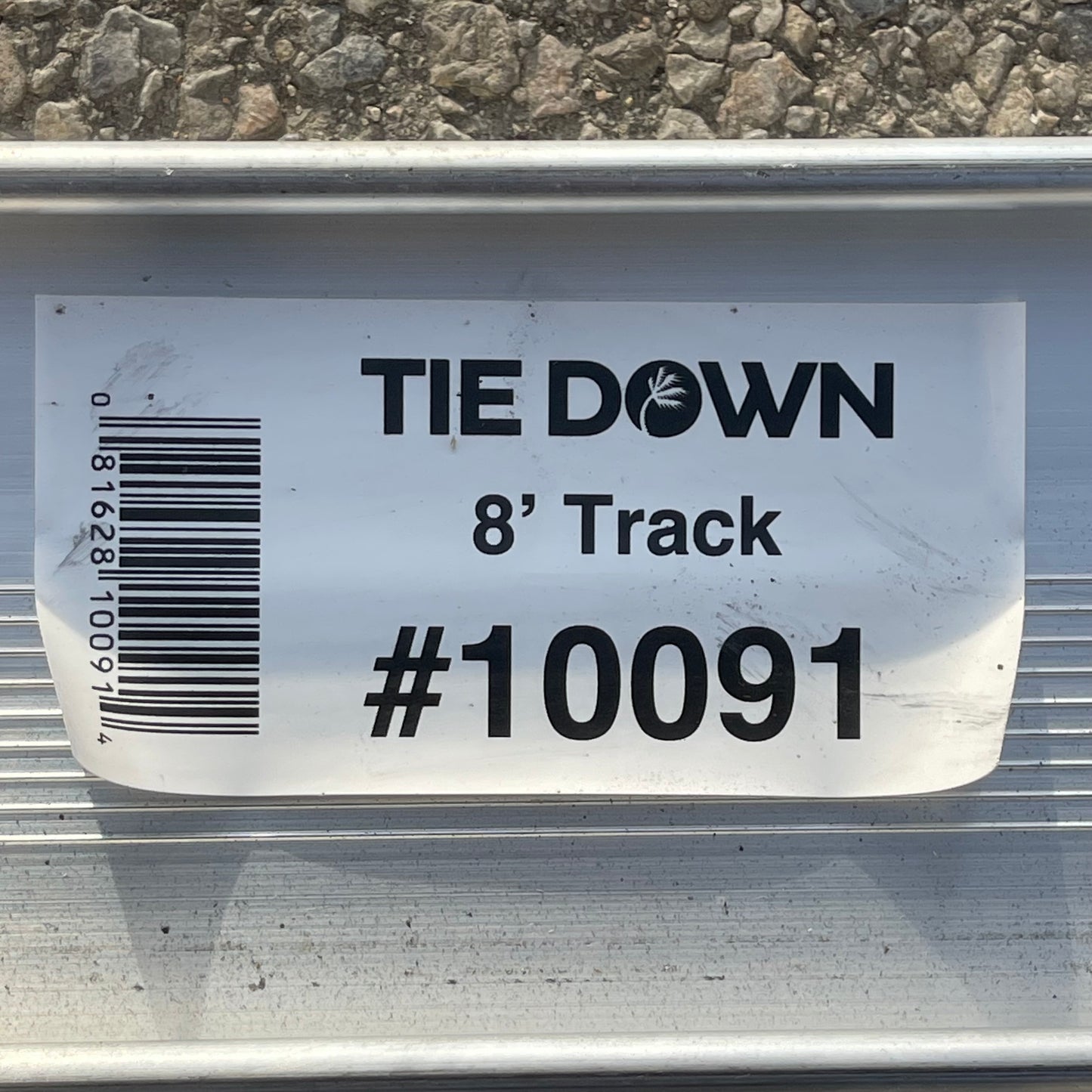 Z@ Pallet of TIE DOWN TranzPorter Laddervador Track 8 ft ALUMINUM 10091