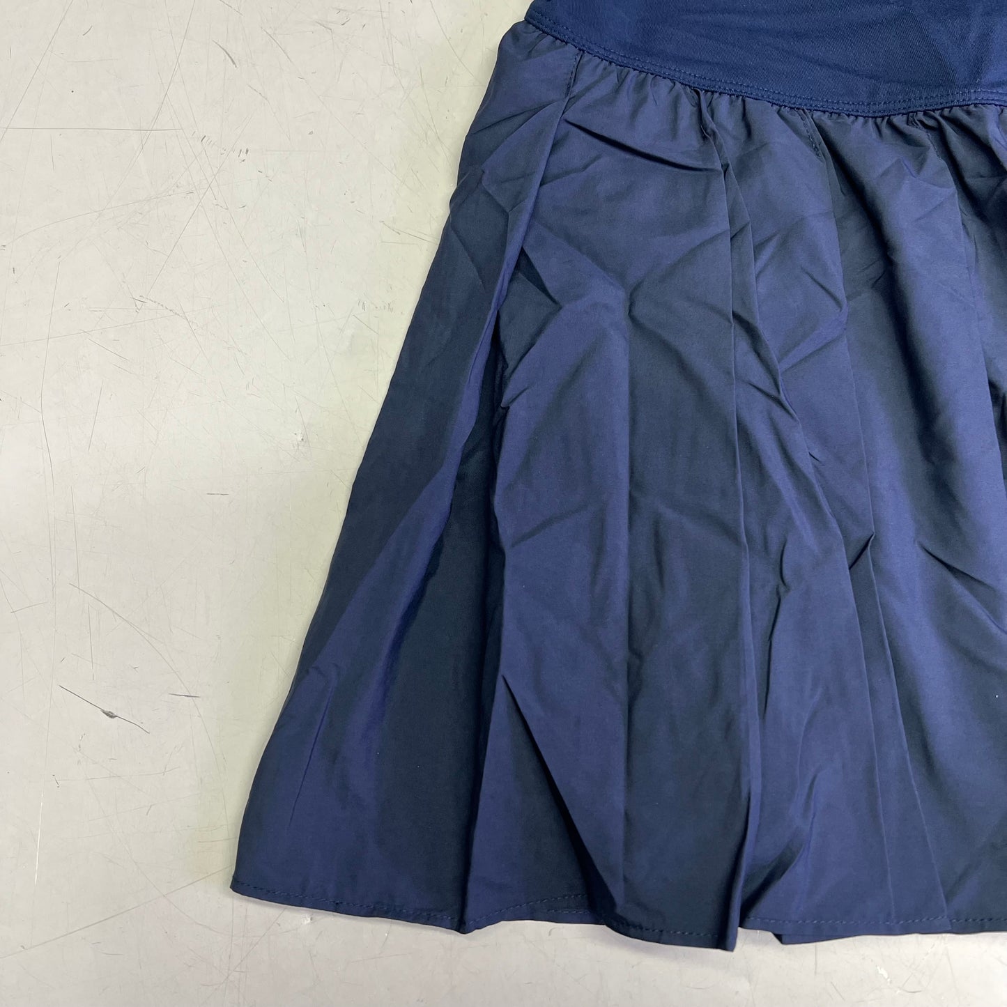 FREE PEOPLE Swing of Things Skortsie Women's Sz M Navy/White Combo 958094