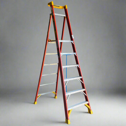 WERNER Podium Ladder Maximum Reach of 12 ft Model: PD6206