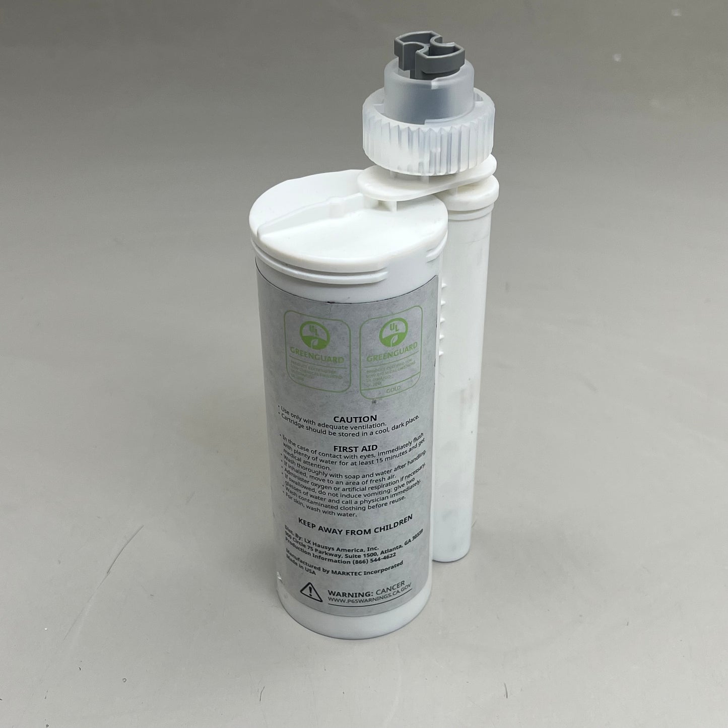 LX HAUSYS Adhesive for Solid Surface Quarts Viatera H-Macs H255 SLA/Gray 205 mL