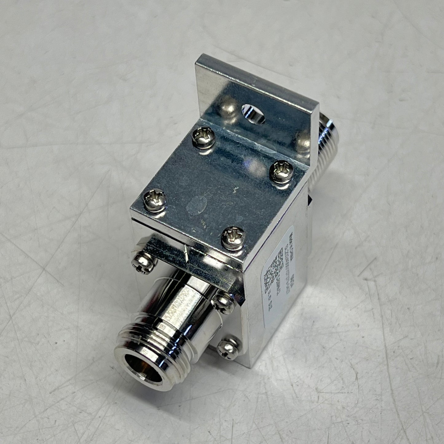POLY PHASER Bulkhead Coaxial Rf Surge Protector 125MHz 1GHz DC Block IS-B50HN-C2