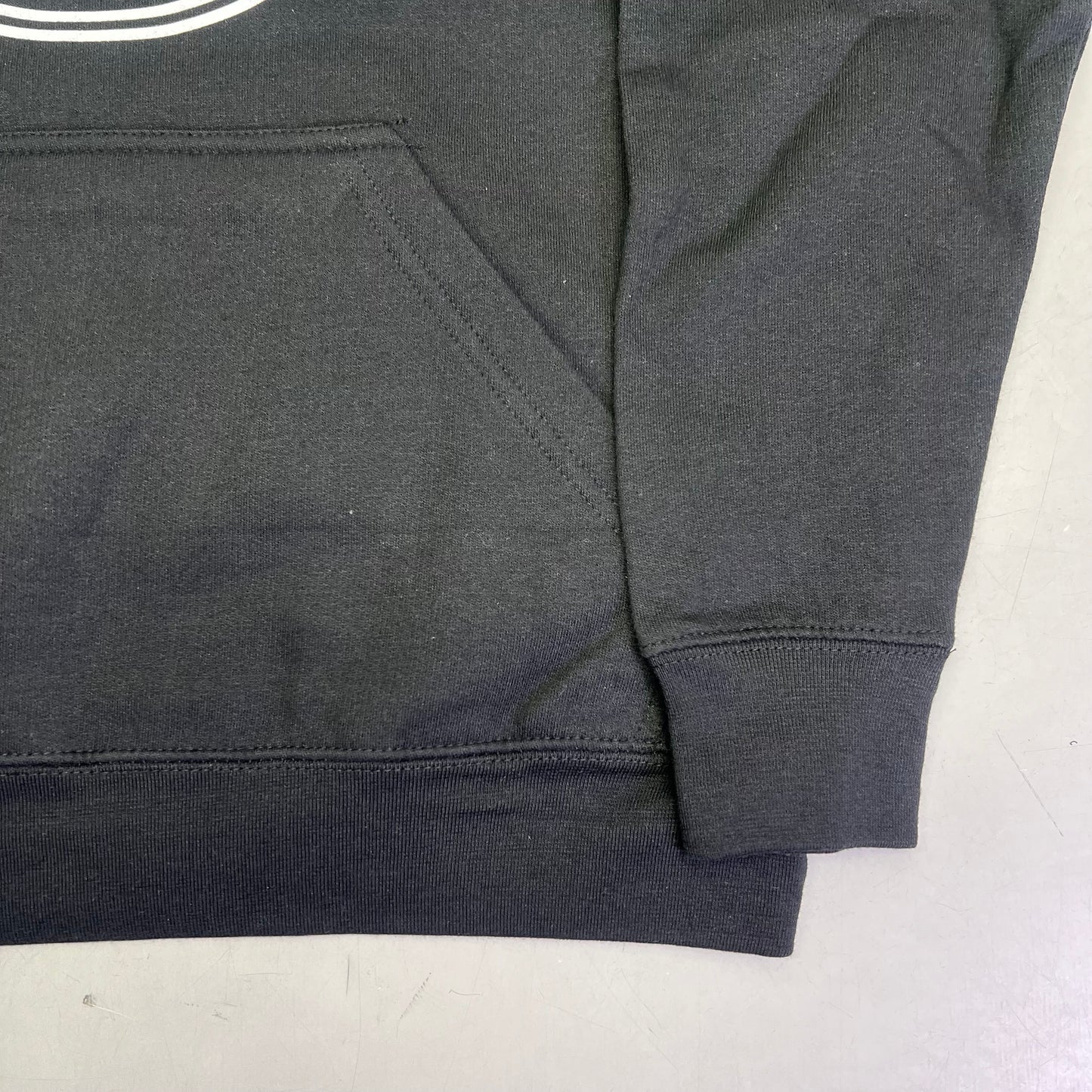 POINT Seattle Washington Space Needle Hoodie Unisex Sz S Black/White 041965