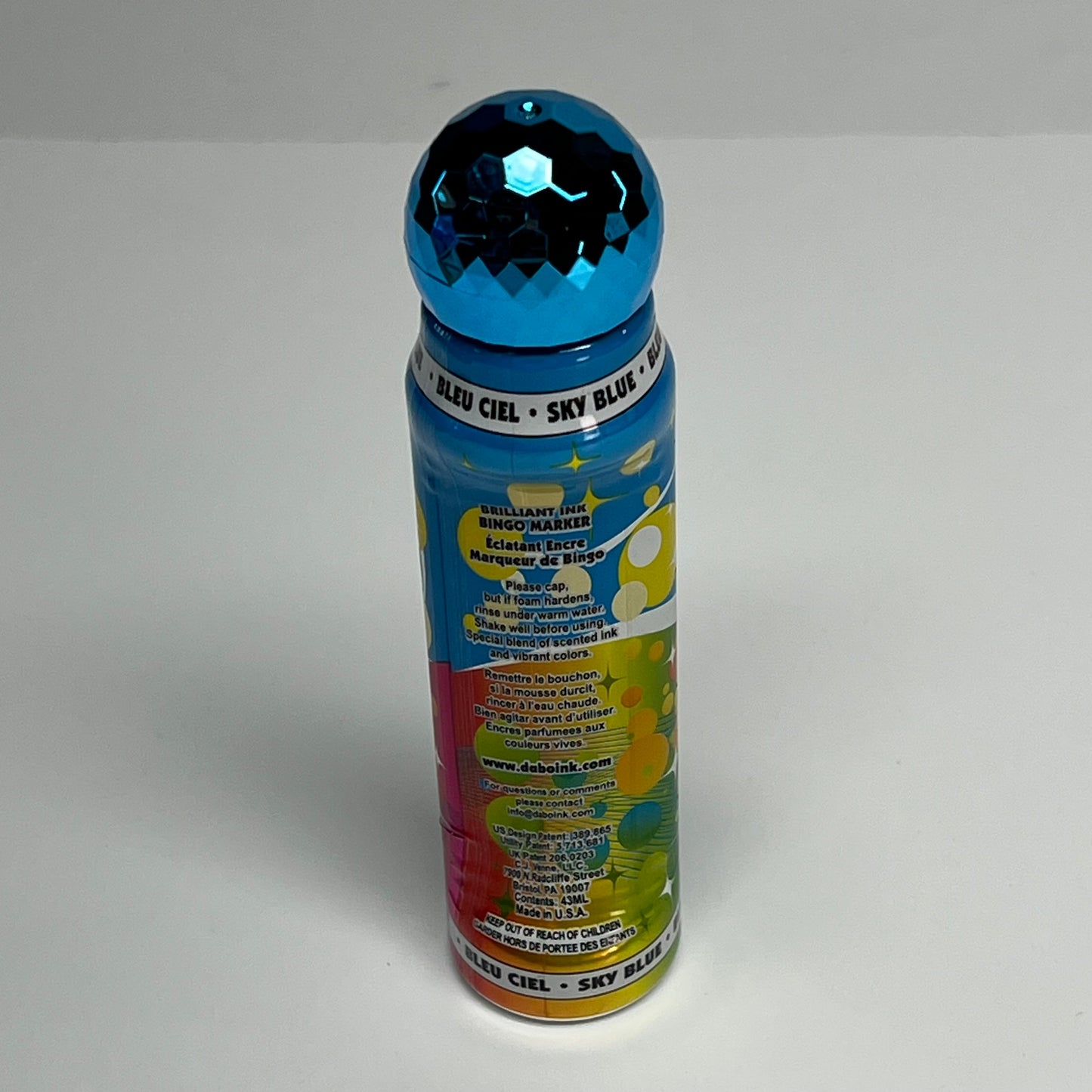 DAB O INK (12 PACK) Sunsational Bingo Marker Bright Ink 43ml/1.4 oz Sky Blue C26
