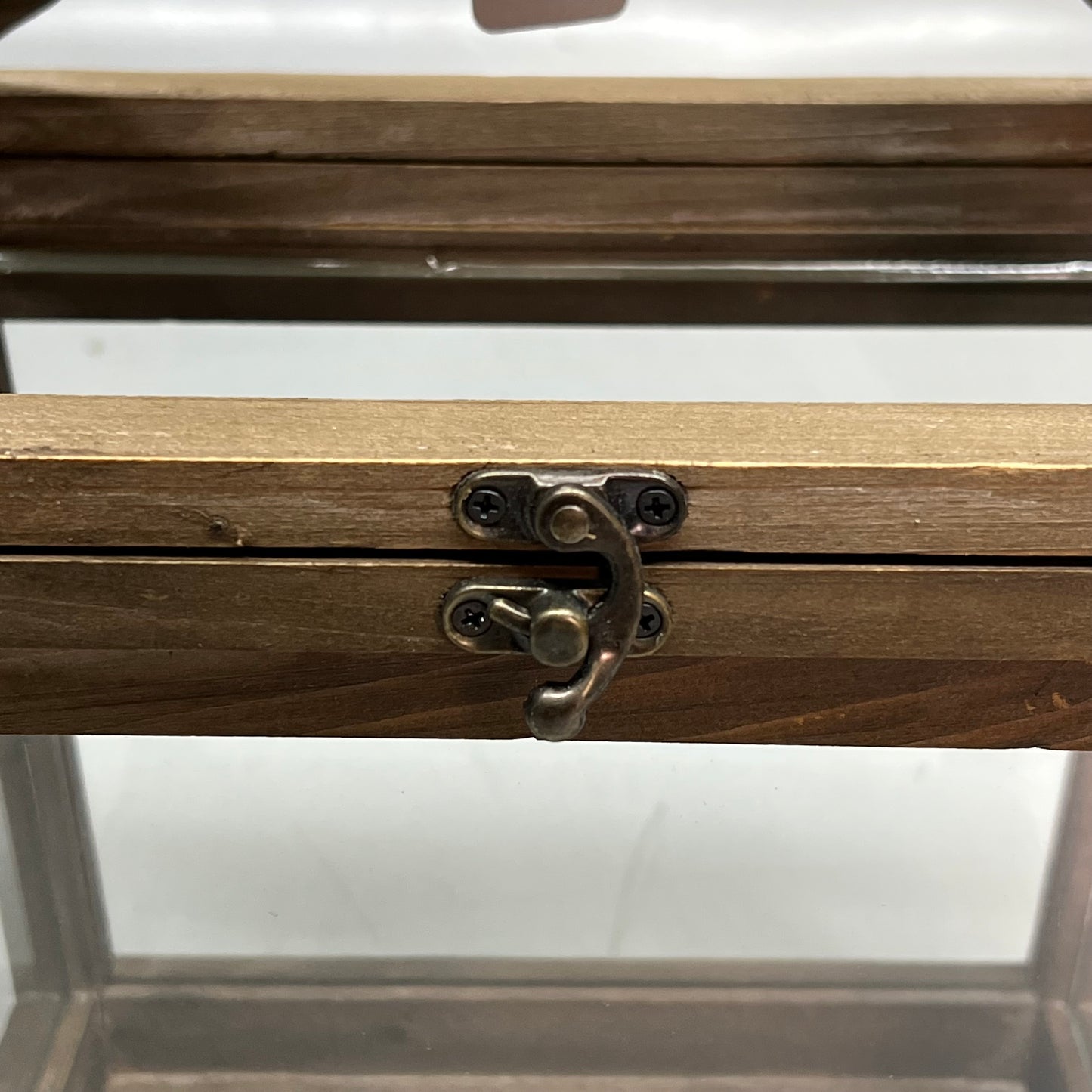 RAZ IMPORTS (SET OF 2) Fir Wood Lanterns W/ Finial 21" H & 16" H Brown