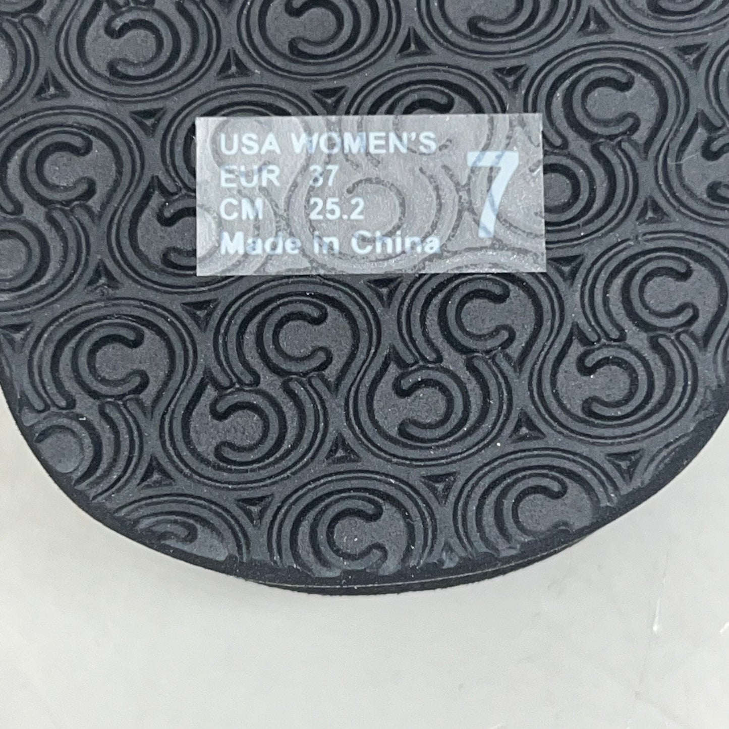 COBIAN Braided Bounce Synthetic Leather Sandals Women's Sz 7 EU 37 Black BRB10-001-7