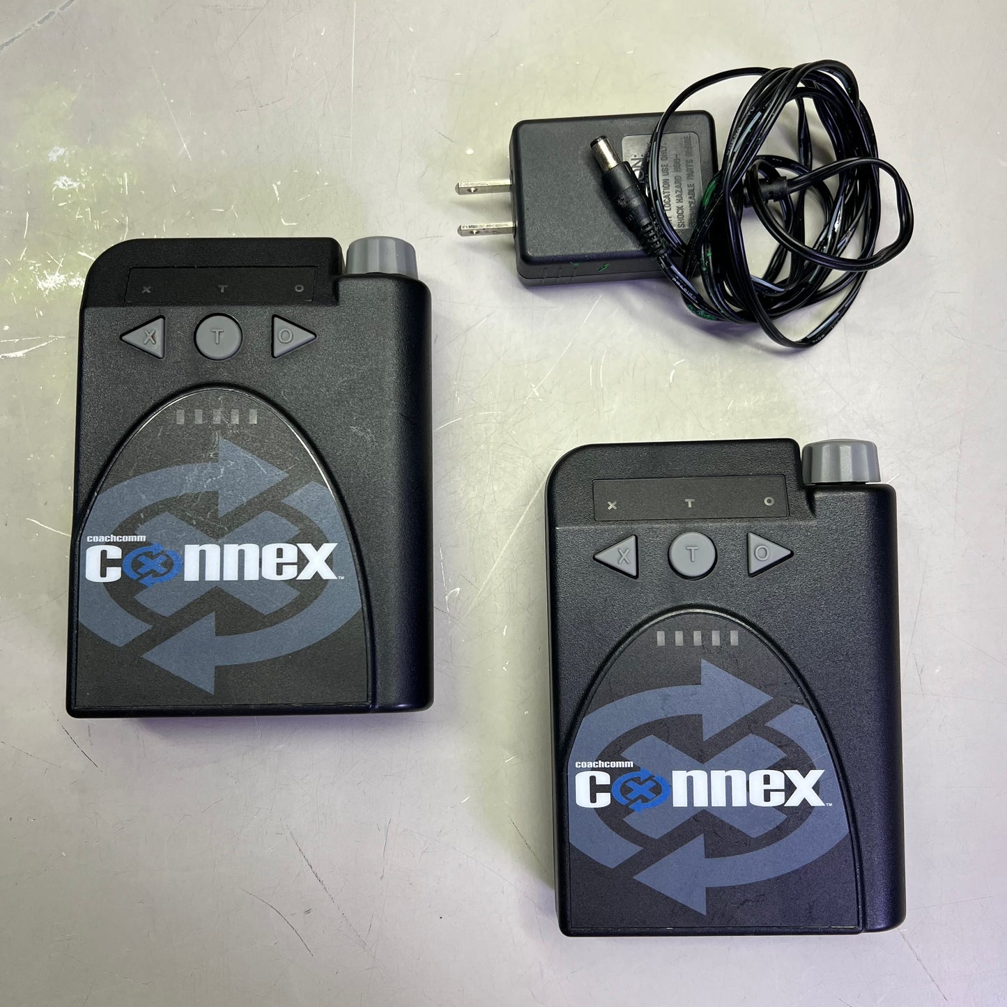 COACH COMM (10 PIECE SET) Connex Headsets & Wireless Beltpack Transmitter (Used)