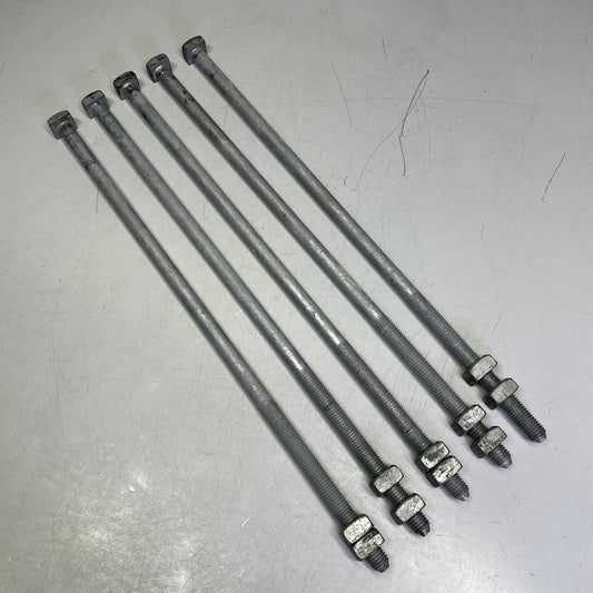 ALLIED BOLT (5 PACK) Cable Suspension Bolt 5/8"x20" - 6" Thread Length 8286