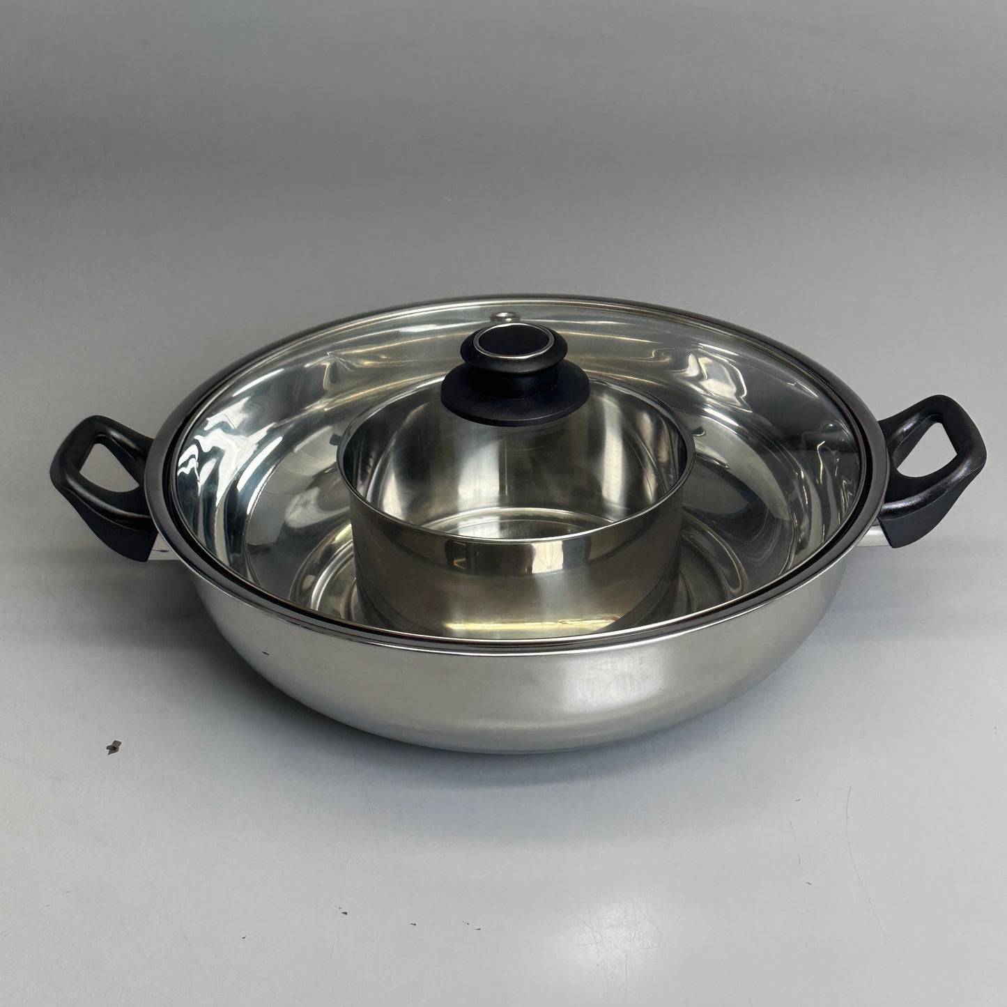 NARITA Electric Stainless Steel 2 Way Hot Pot 4.5qt NEC-3016