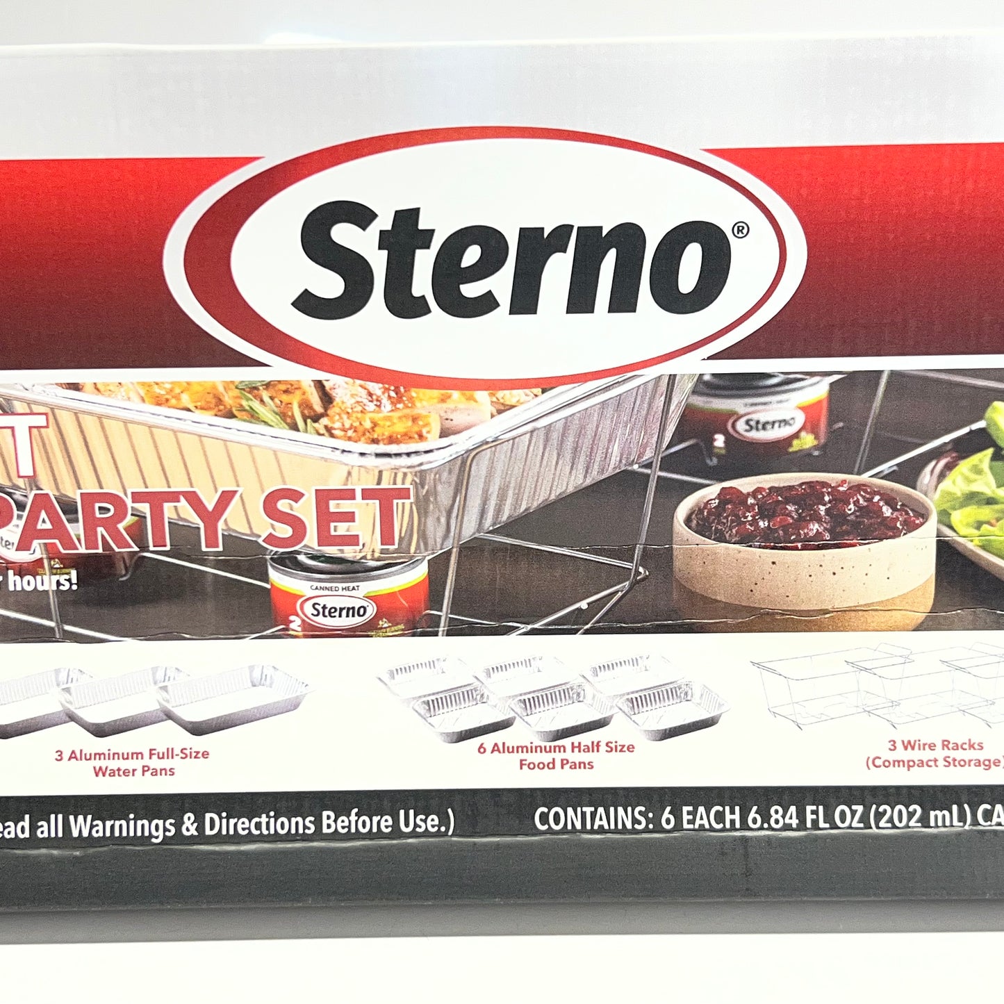 ZA@ STERNO (27 Pieces) Buffet Kits Party Set 6.84 oz.