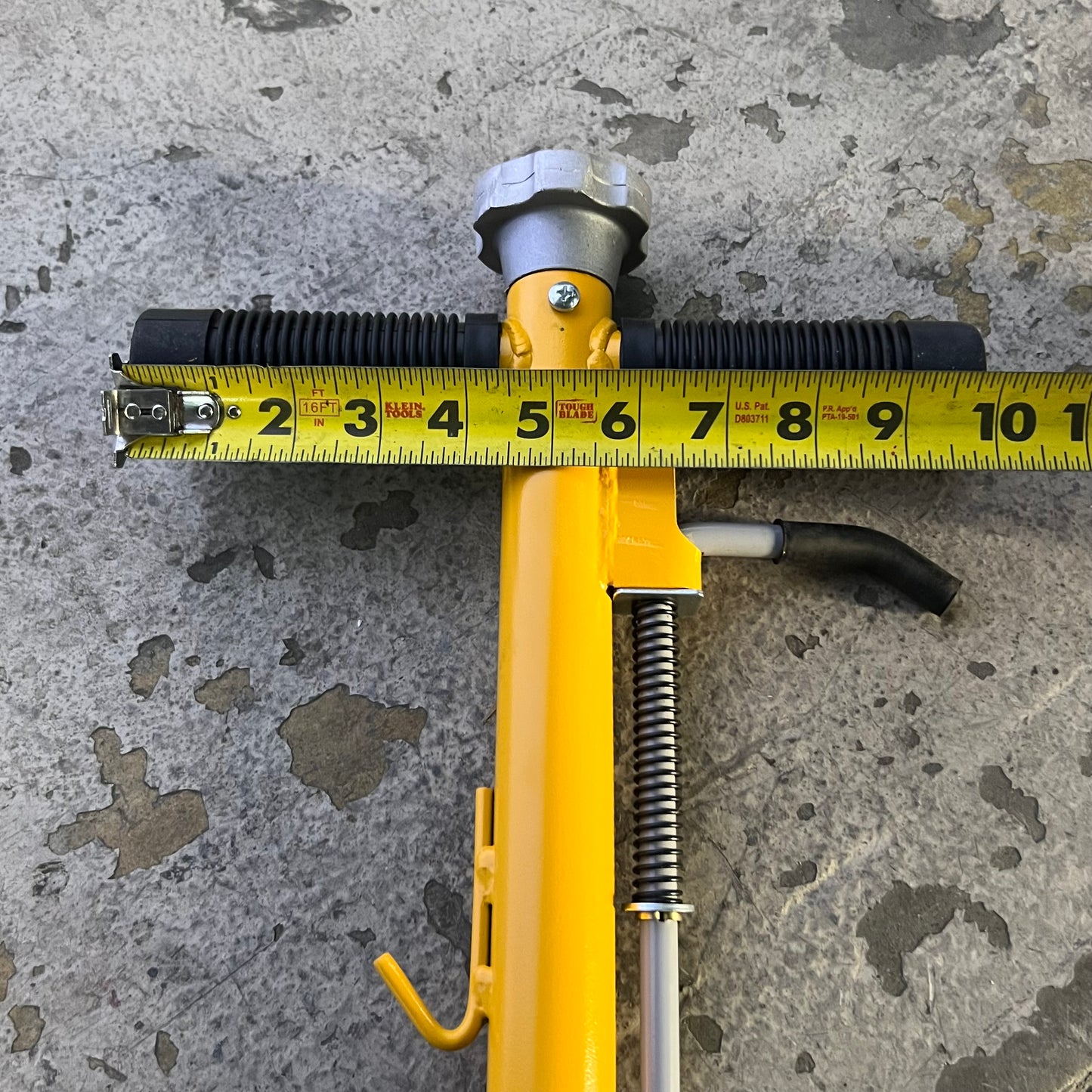 Omega Lift Handle 49.5"H x 10"W Yellow 23221C/23222C