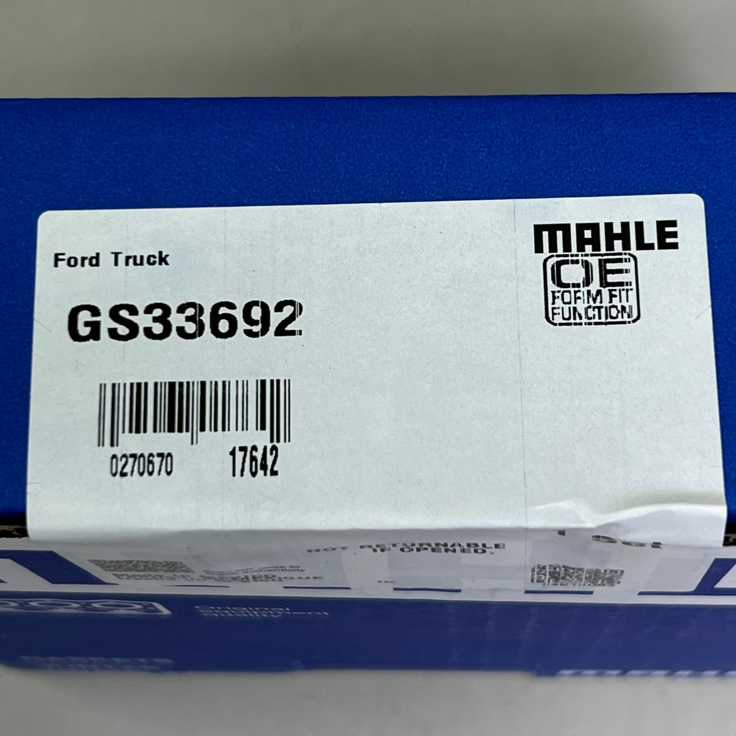 MAHLE for Ford Turbocharger Mounting Gasket Set Sz 8"Hx7"L X 2.2"W GS33692