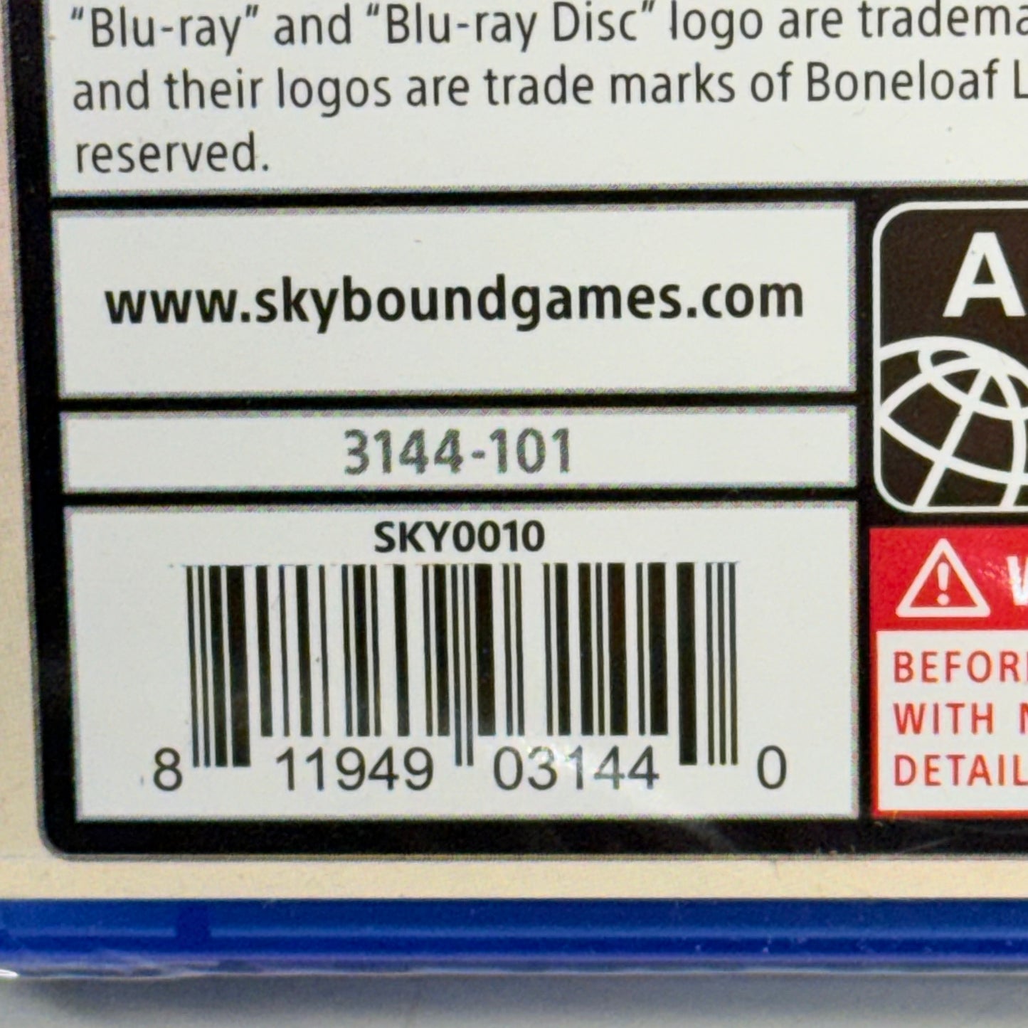 SONY PLAY STATION (PS4) Gang Beasts Video Game 3144-101 New