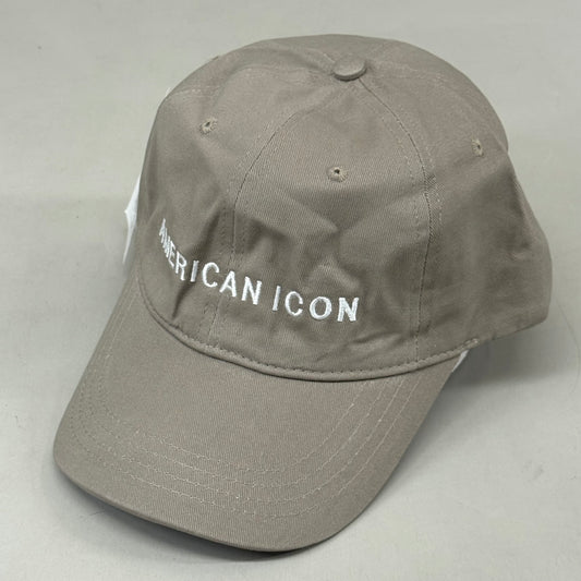 GOOD AMERICAN American Icon Low-Profile Dad Hat Khaki005