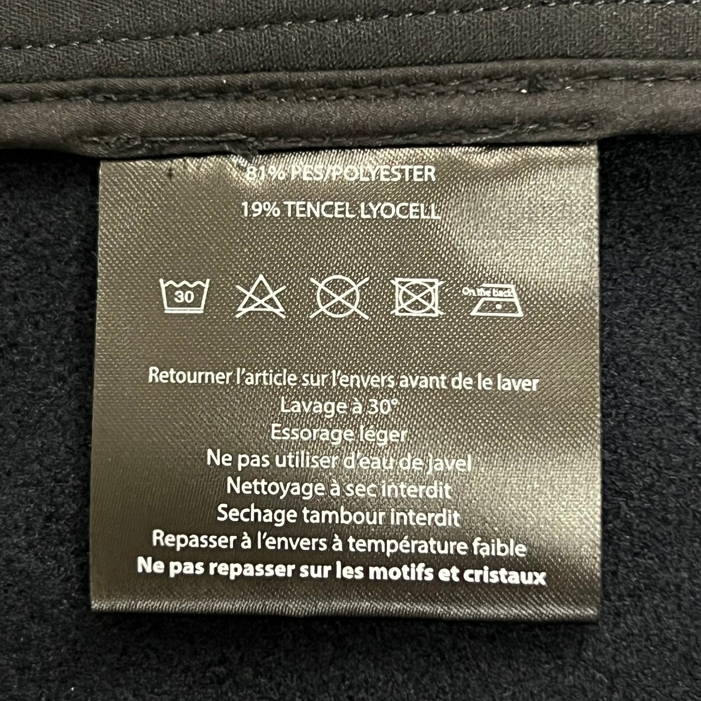 SAMSHIELD Maxime Equestrian Fleece Winter Jacket Women's Sz S Navy Blue