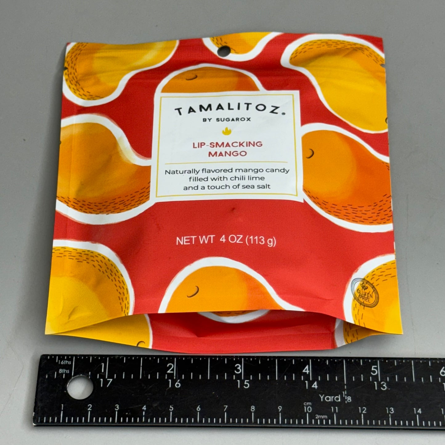 TAMALITOZ (4 PACK) Lip-Smacking Mango Naturally Flavored Mango Candy 4oz 09/25,