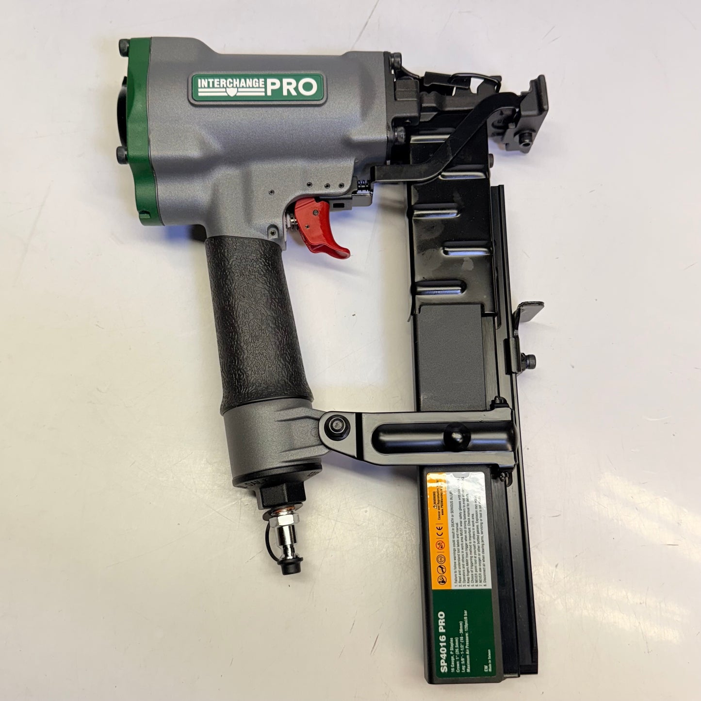 INTERCHANGE BRANDS 16 Gauge Wide Crown Stapler 1" Crown Black SP4016PRO