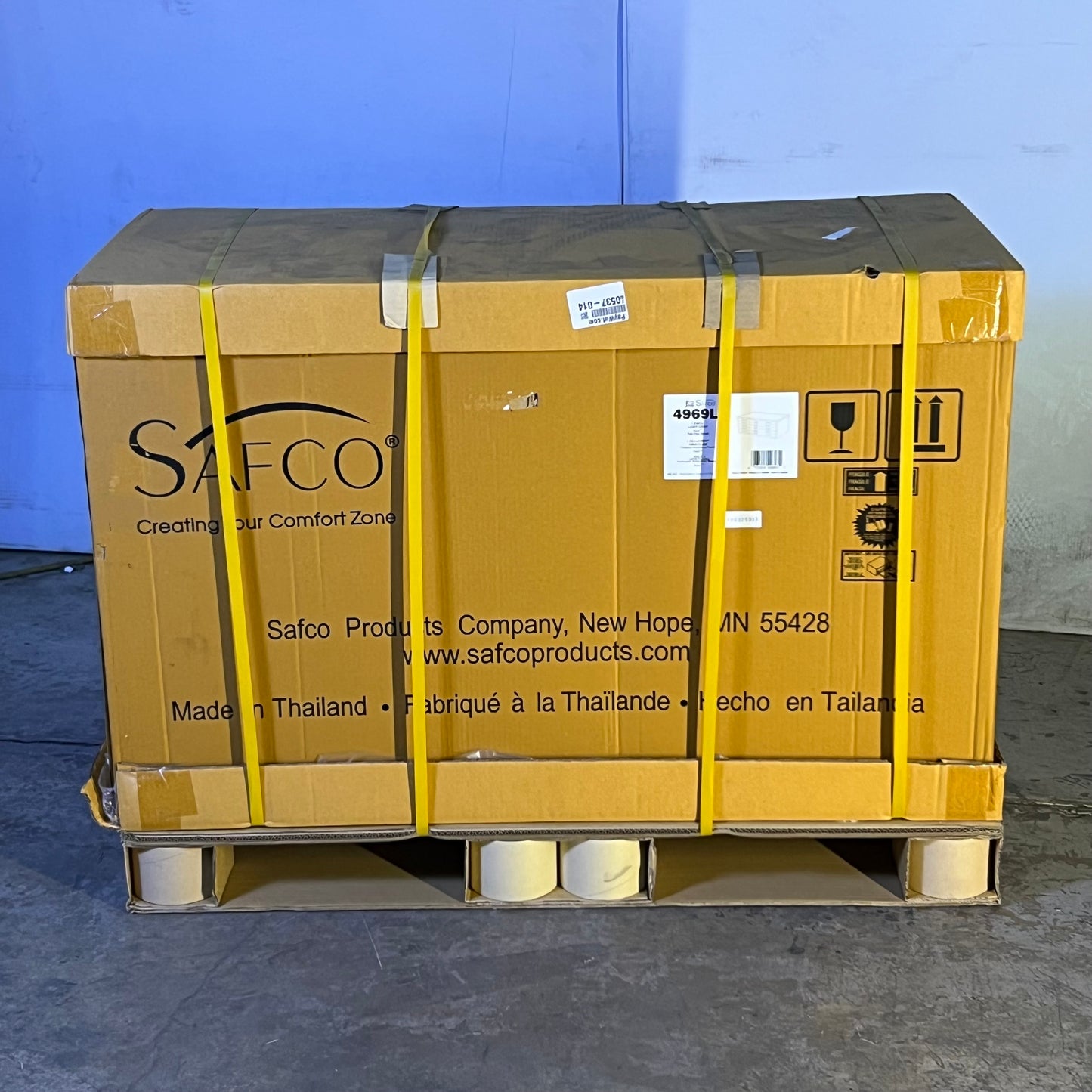 SAFCO Facil Steel Flat File 60lb Drawer Cap 40"x26"x16.5" Light Grey SAF4969LG