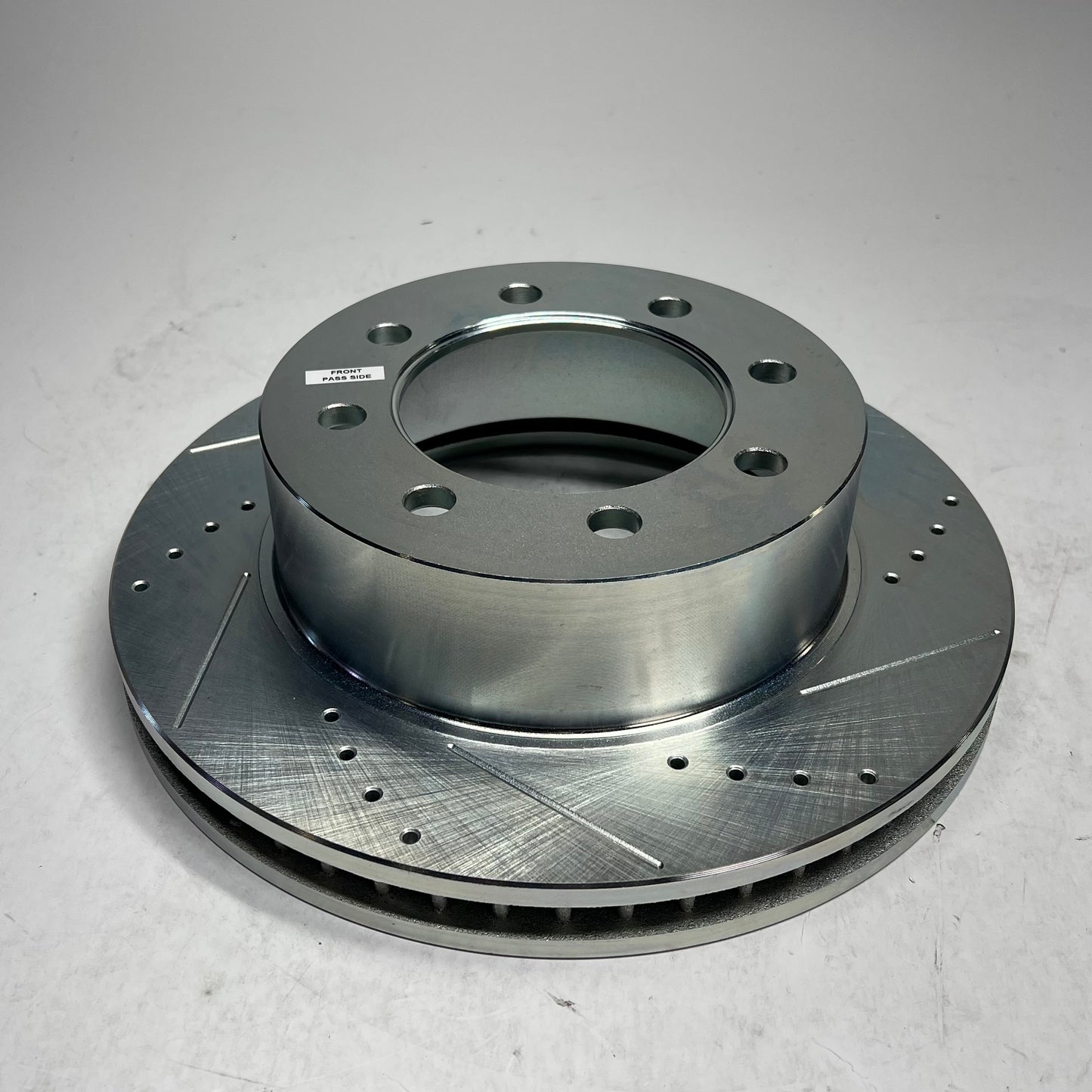 POWER STOP Disc Rotor Drilled & Slotted Front Right Passenger Side AR8771XR