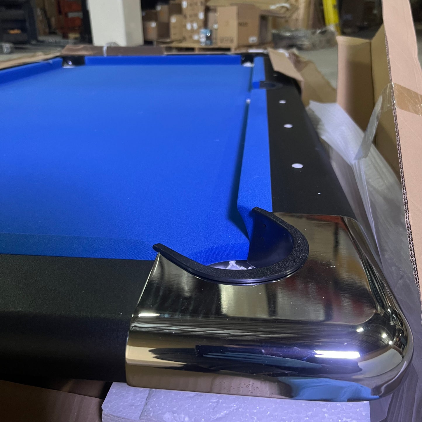 ZA@ Pallet of HATHAWAY Fairmont Portable 6-Ft Pool Table Black W/ Balls BG2574