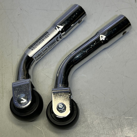 DRIVE (2 PACK) Anti Tipper With Wheels Chrome STDS802