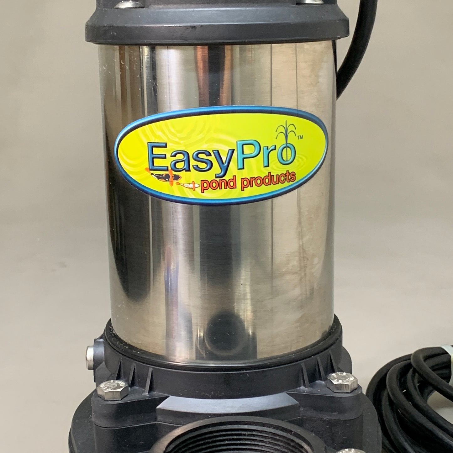EASYPRO - 4100 GPH - 115 Volt - Stainless Steel Waterfall and Stream Pump - 20ft Power Cord (New)