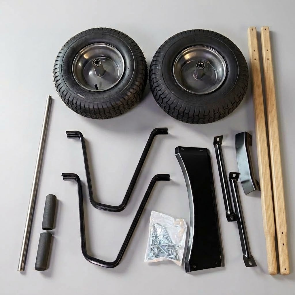 BRENTWOOD Heavy Duty Wheelbarrow Replacement Parts & Assembly Kit ACWB20489 (New Other, Distressed Box)