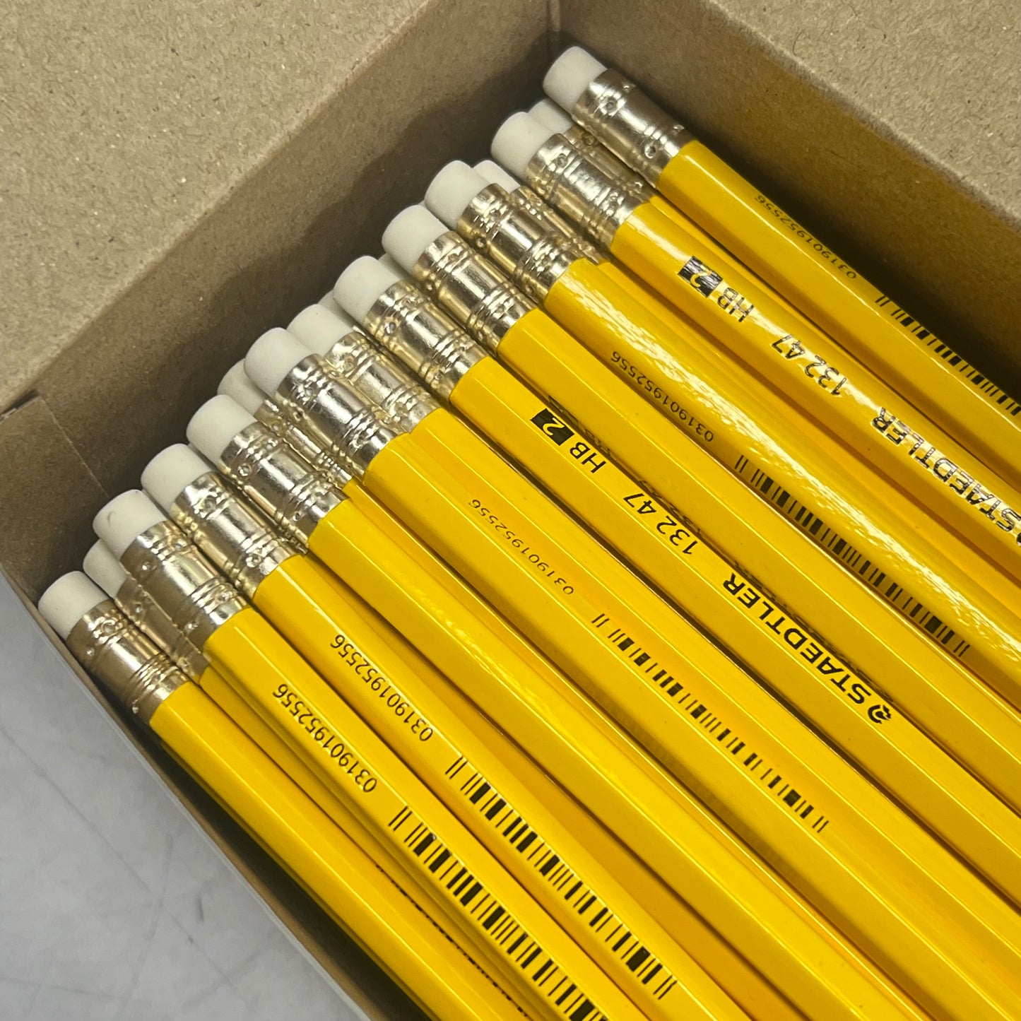 ZA@ STAEDTLER (144 PACK) Woodcased Pre-sharpened Pencils 2MM Yellow #2HB