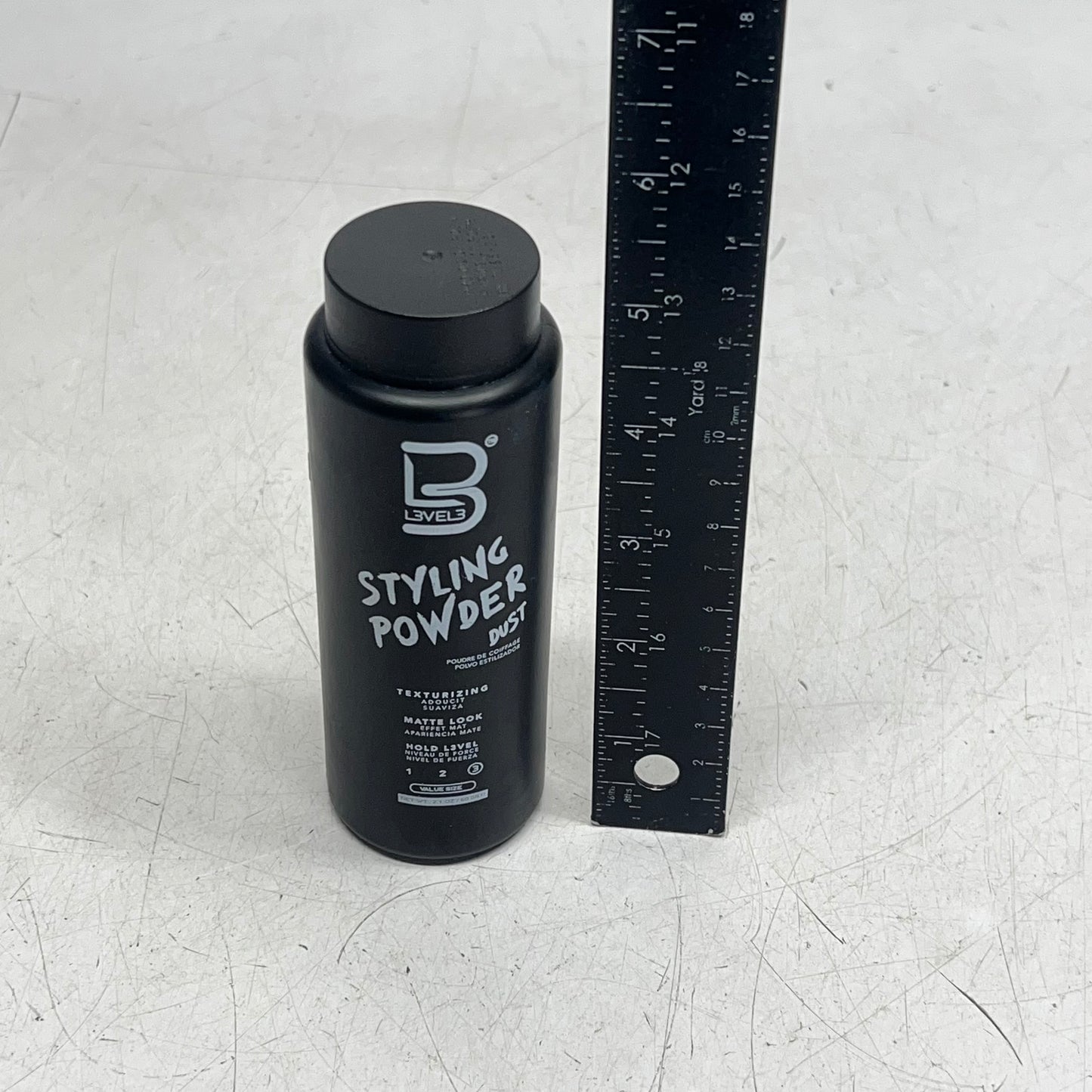 LEVEL B  (2 PACK) Styling Powder Dust Texturizing Matte Look 2.1 oz BB 09/28