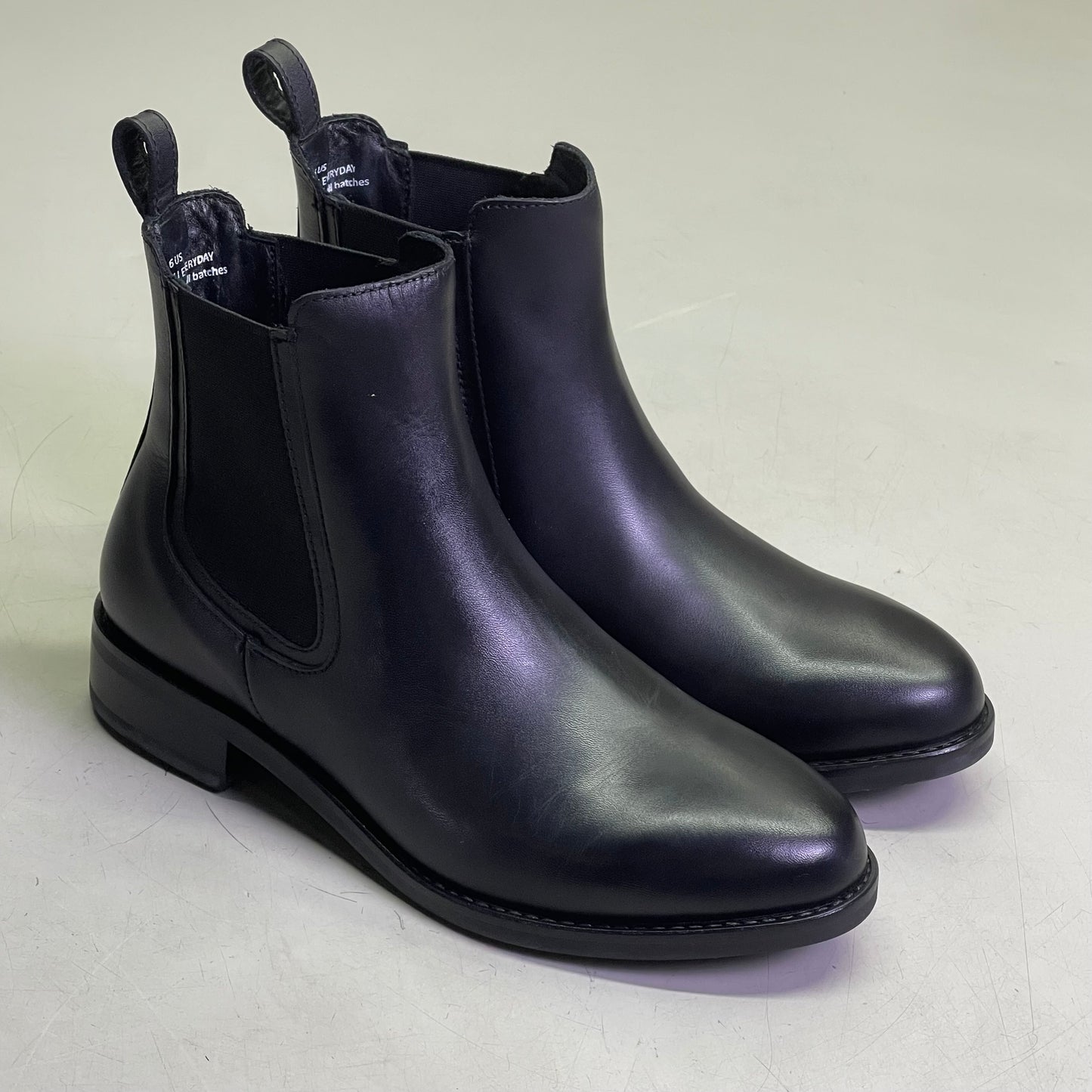 THURSDAY BOOT CO. Duchess Boot Women's 6 Black Leather DCSBPA6