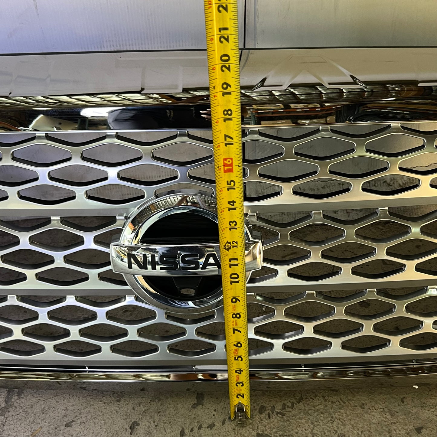 NISSAN 2016-2019 Titan Grille Assembly OEM Front Chrome Grill 62310-EZ90B