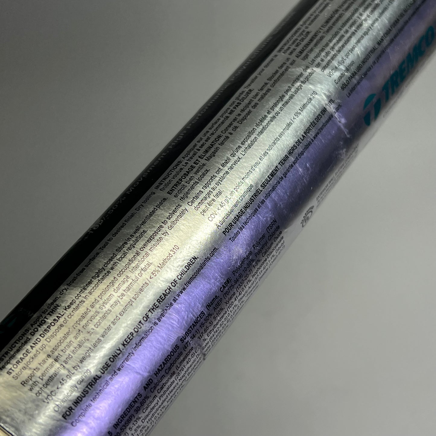 ZA@ TREMCO (2 PACK) Stone Dymonic 100 Sealant Cartridge 300mL 30797-0920MPI